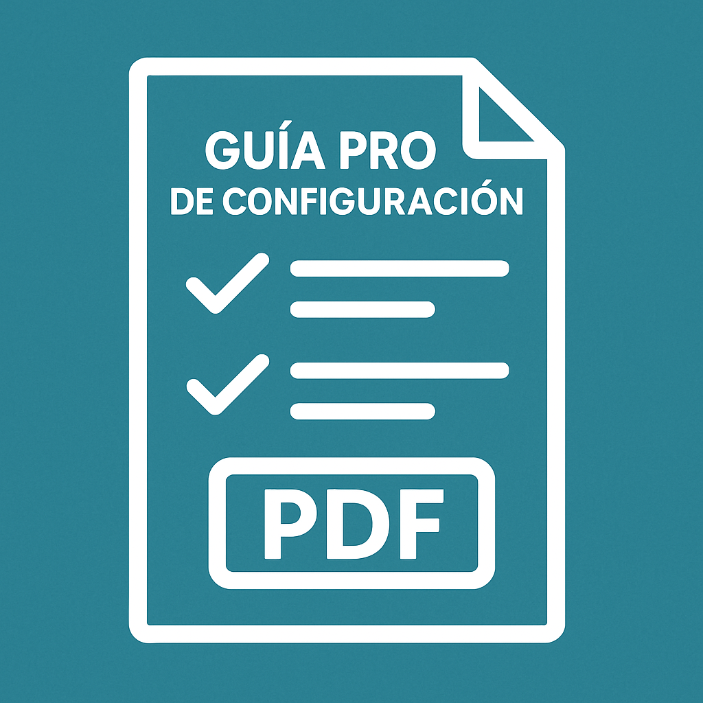 Guía Pro de Configuración (PDF)